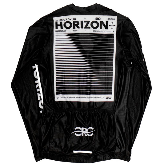 Above Horizon | Lines Long Sleeve Jersey (Black)