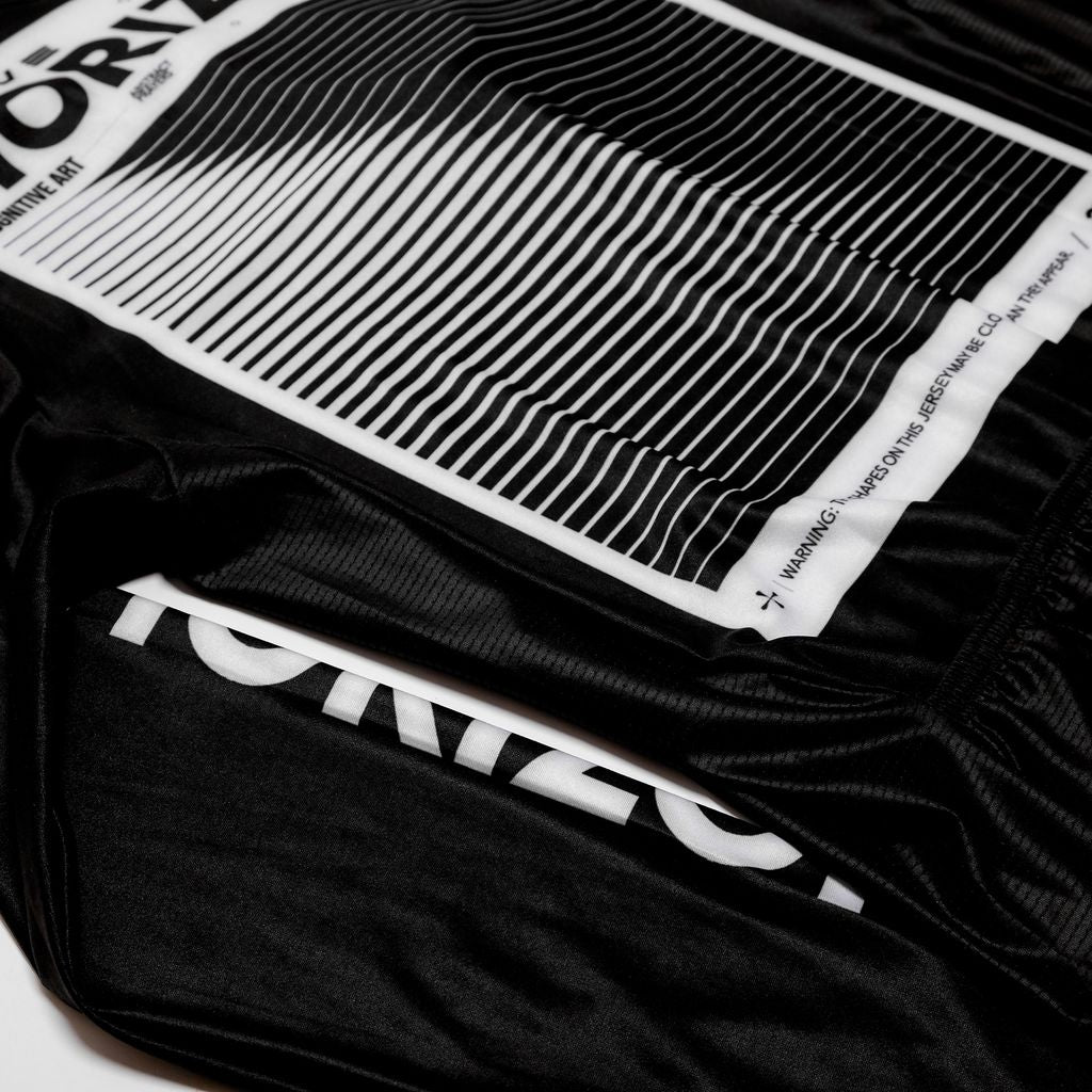Above Horizon | Lines Long Sleeve Jersey (Black)