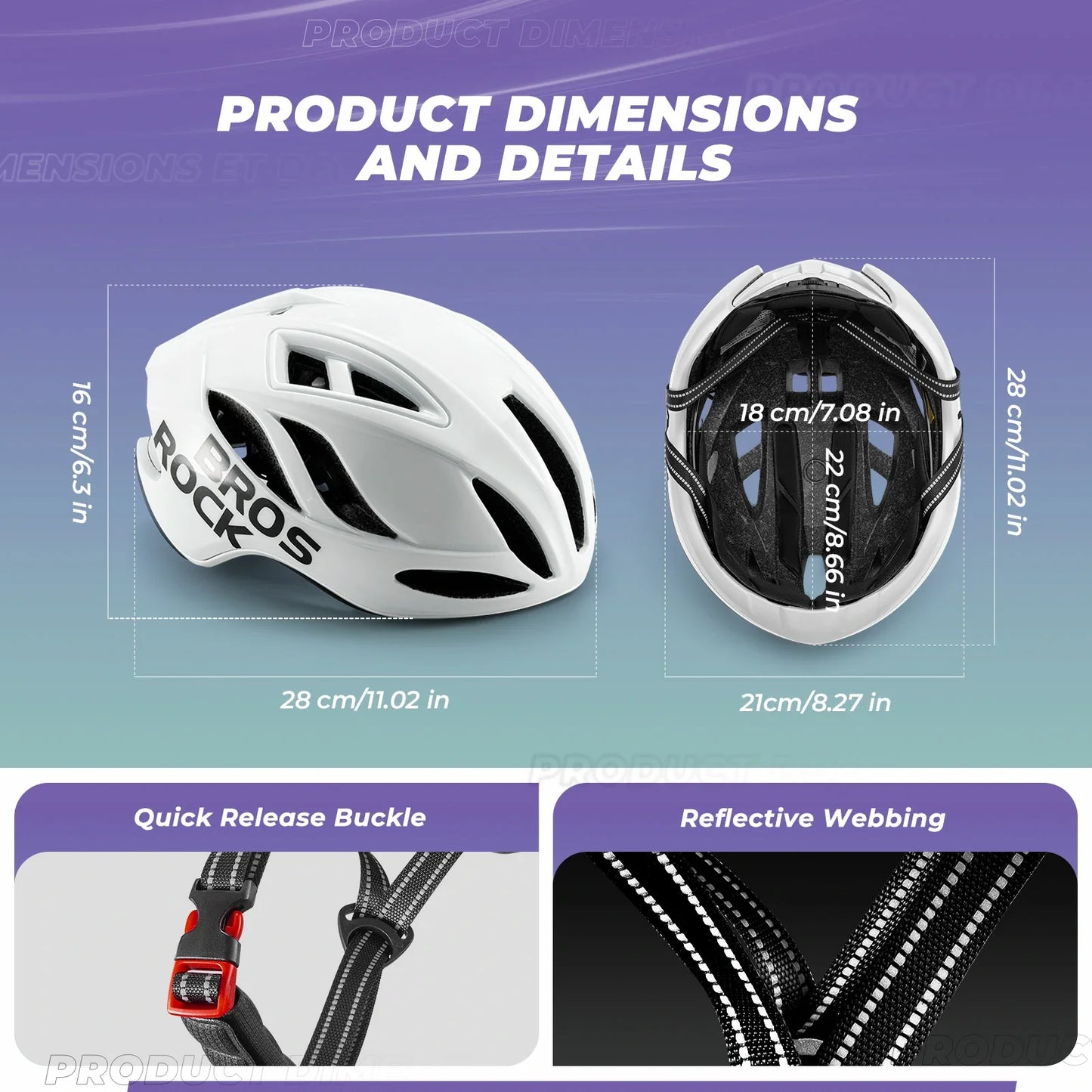 ROCKBROS Ultra-Light Bike Helmet Maximum Protection Ultimate Comfort