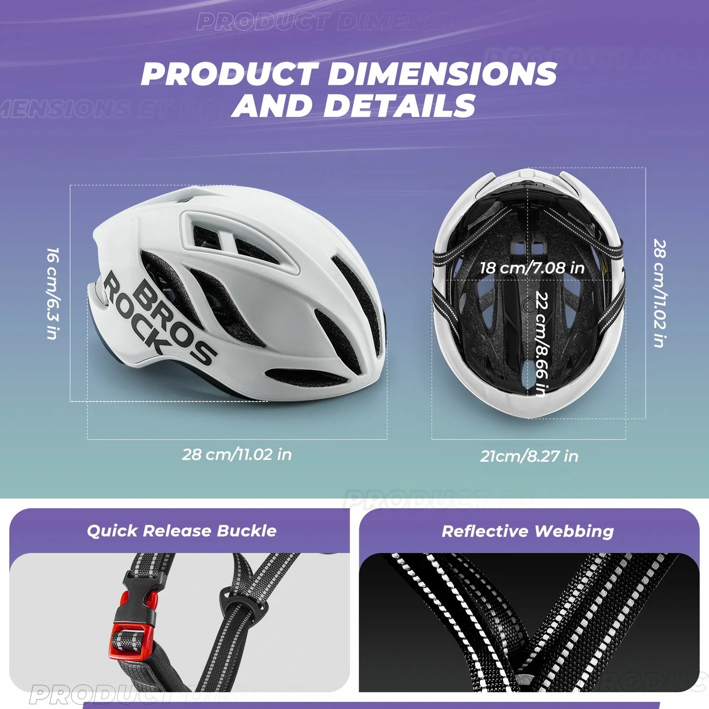 ROCKBROS Ultra-Light Bike Helmet Maximum Protection Ultimate Comfort