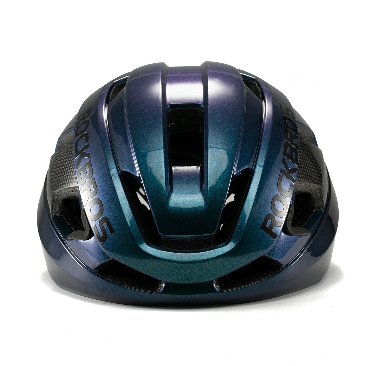Carbon Fiber Cycling Helmet Antibacterial Lining Ventilated Adjustable Fit 3D-GRID