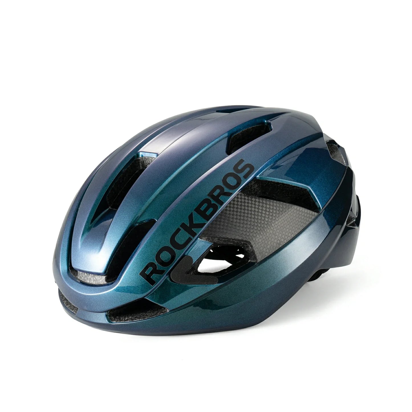 Carbon Fiber Cycling Helmet Antibacterial Lining Ventilated Adjustable Fit 3D-GRID
