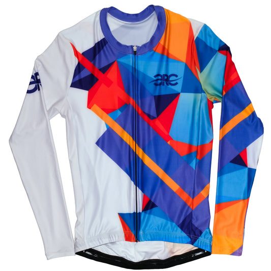 Indigo Prism Long Sleeve Cycling Jersey