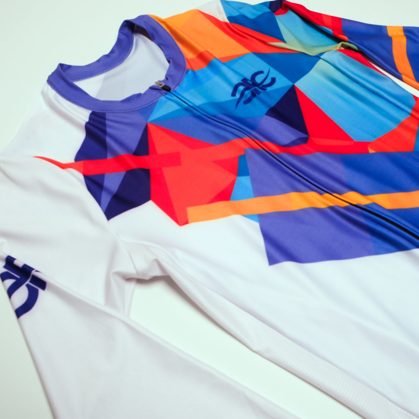 Indigo Prism Long Sleeve Cycling Jersey