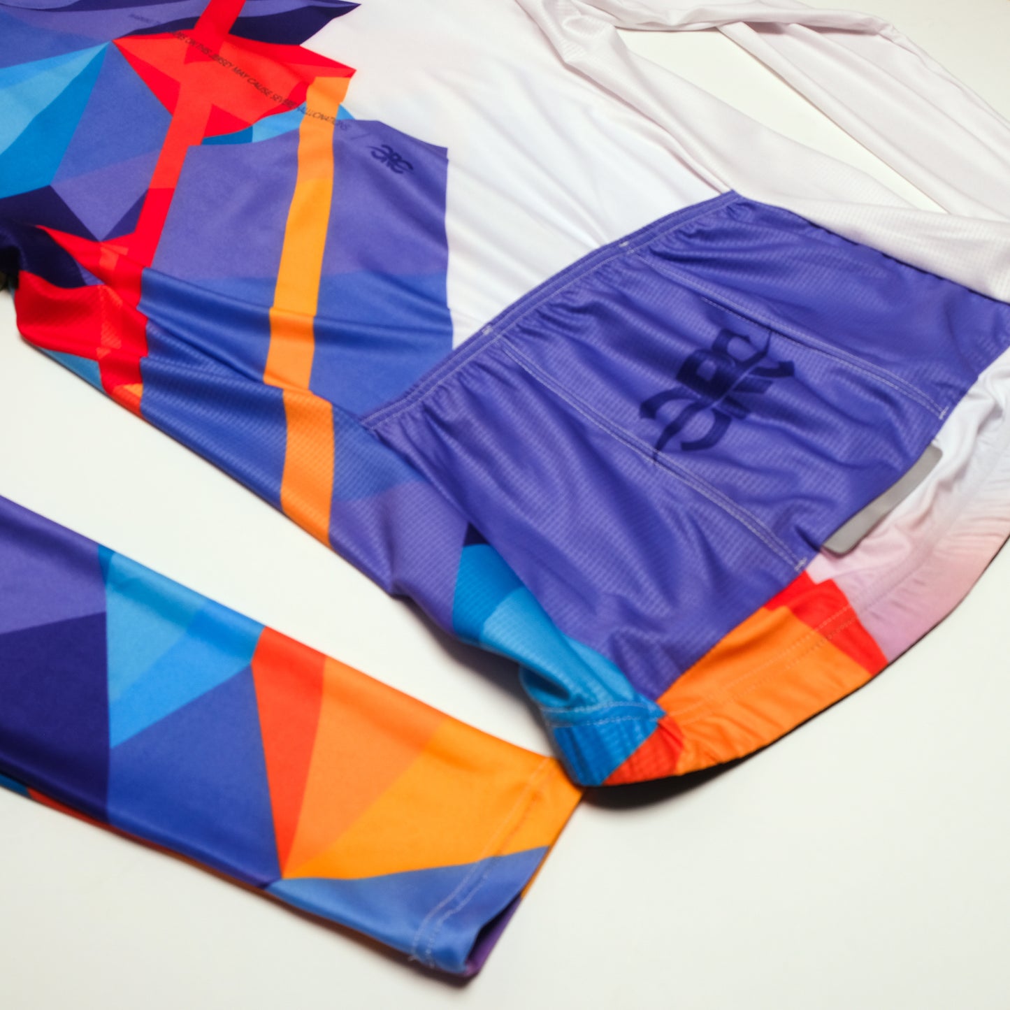 Indigo Prism Long Sleeve Cycling Jersey