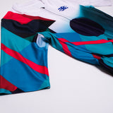 Navy Geo Prism - Short Sleeve Cycling Jersey