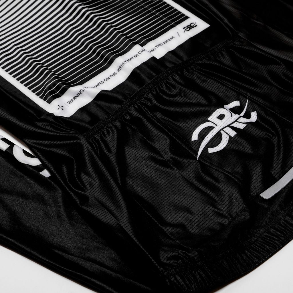 Above Horizon | Lines Long Sleeve Jersey (Black)