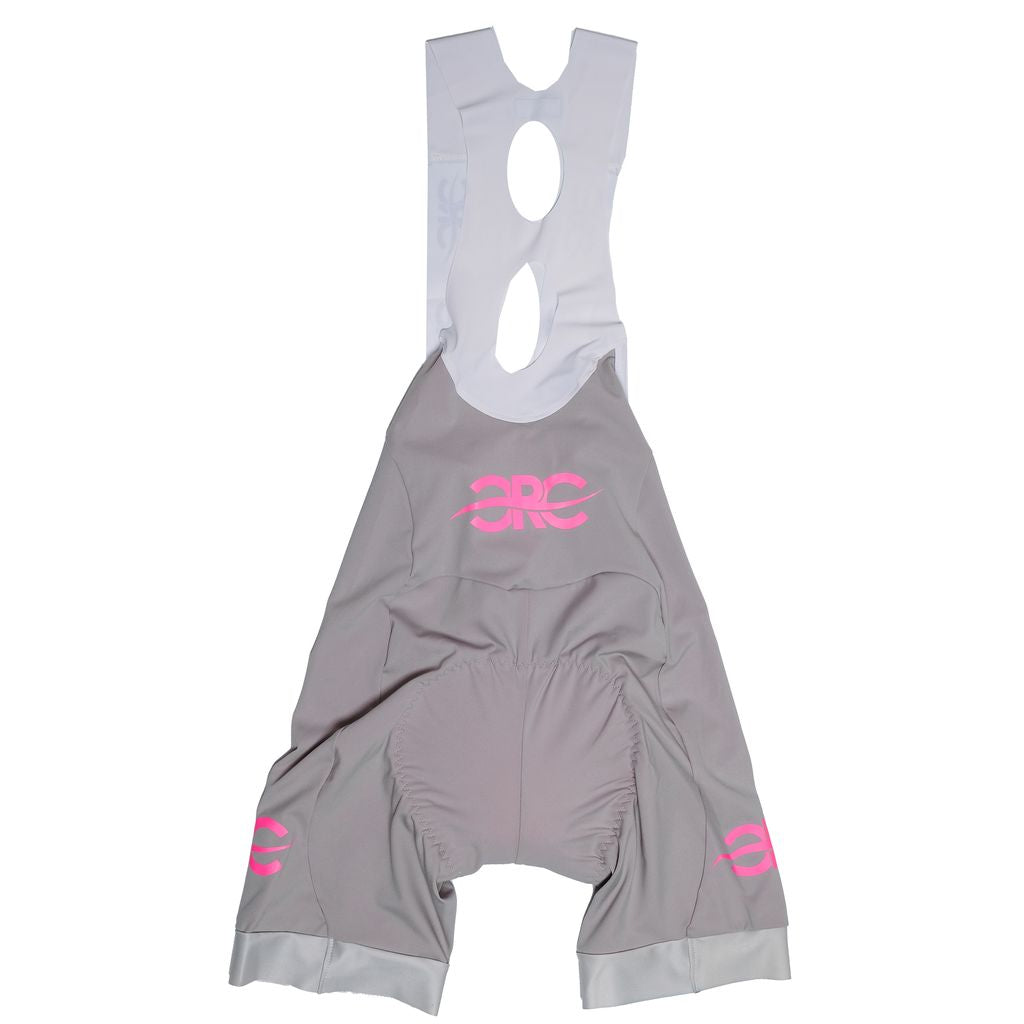Race Day Cycling Bib Shorts Gray/Pink