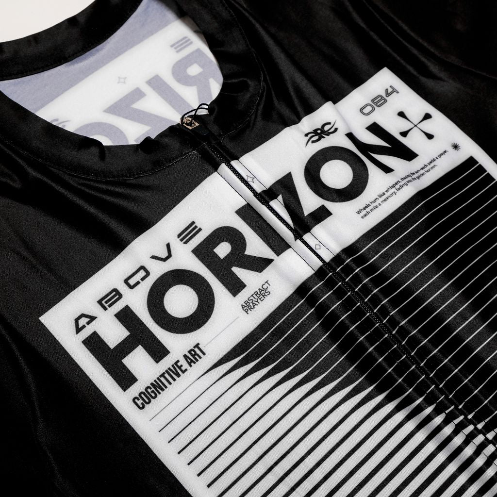 Above Horizon | Lines Long Sleeve Jersey (Black)