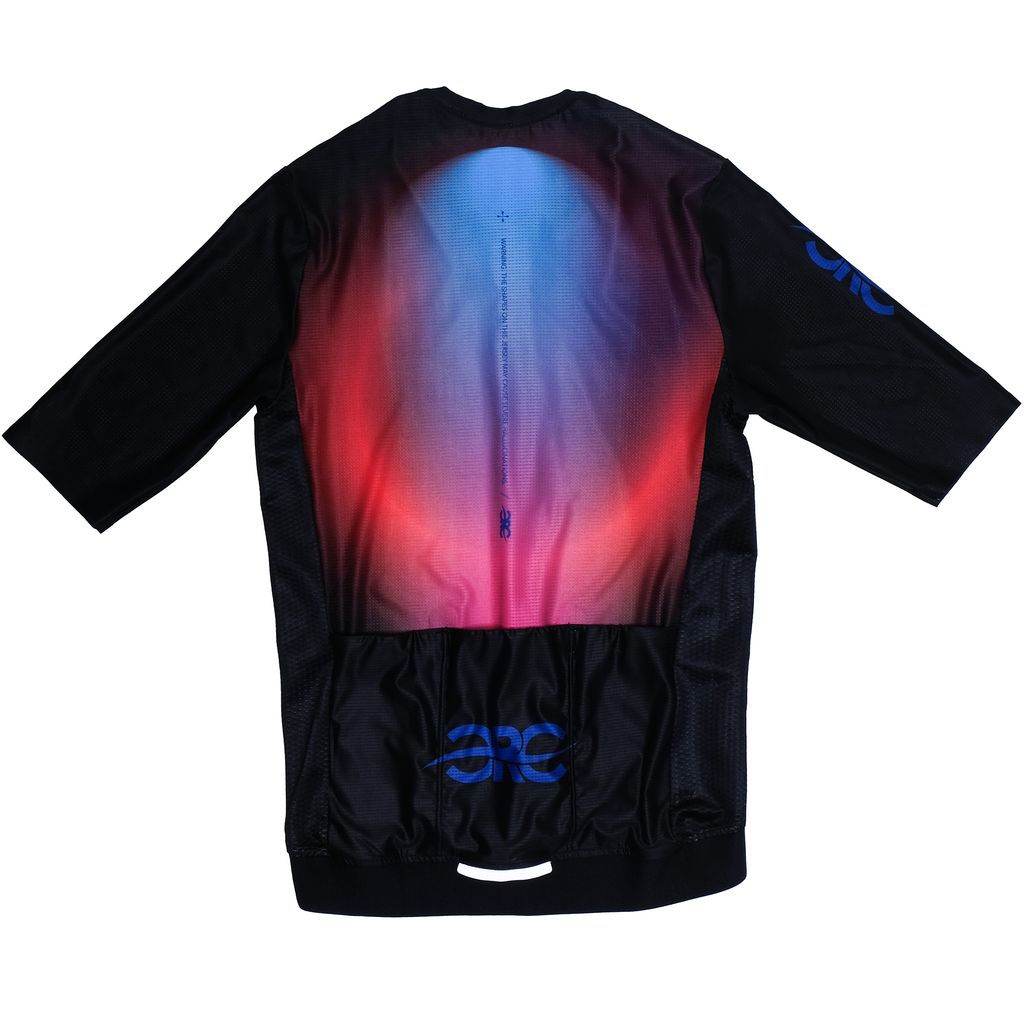 Dark Lava - Pro Aero Short Sleeve Cycling Jersey