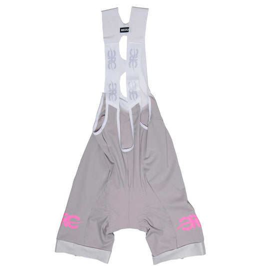 Race Day Cycling Bib Shorts Gray/Pink