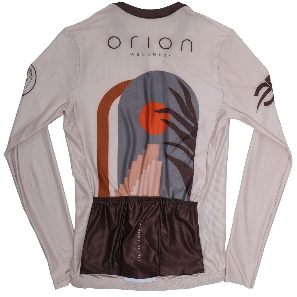 Cognitive Cycling × Orion Wellness Long Sleeve Jersey