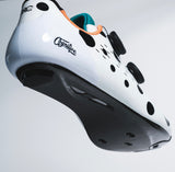 Professional Carbon Sole Cycling Shoes (White)