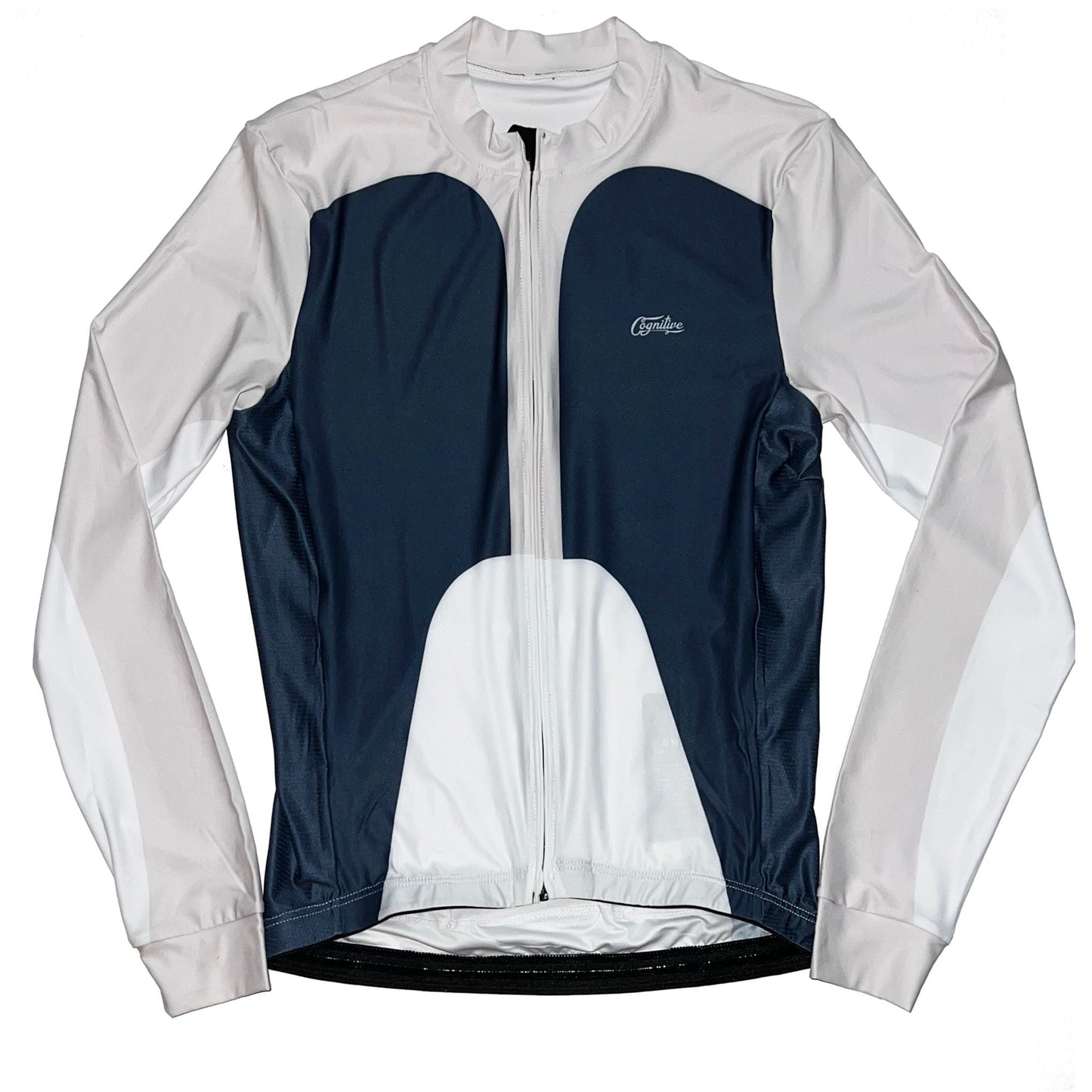 Thermal Enterprise Long Sleeve Jersey (Off White/Navy/White)