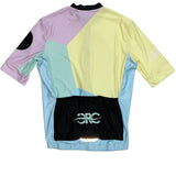 Geometrical Short Sleeve Jersey (Lilac, Yellow, Sky Blue, Mint, Black)