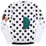 Thermal King Of All Mountains Long Sleeve Jersey (White)