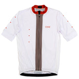 White Striped Short Sleeve Jersey